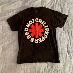 red hot chili peppers graphic tee
